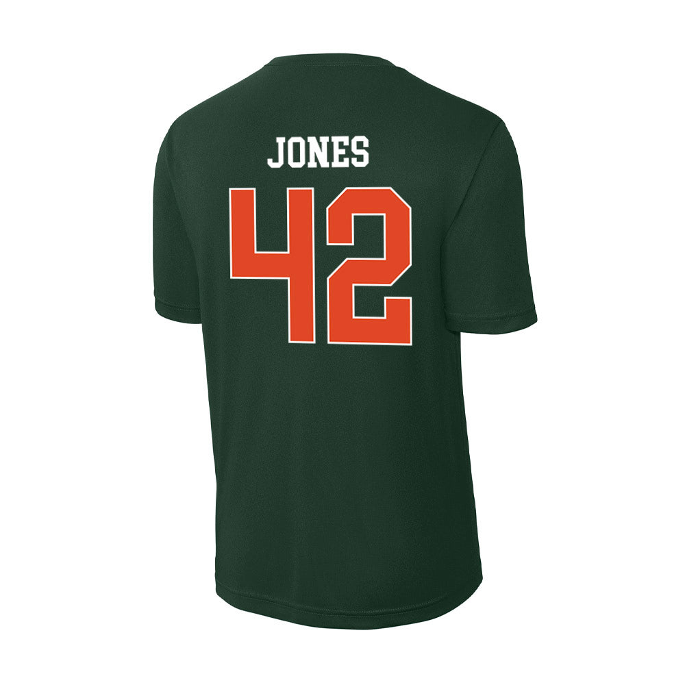 Miami - NCAA Football : Artavius Jones - Classic Shersey Activewear T-Shirt-1