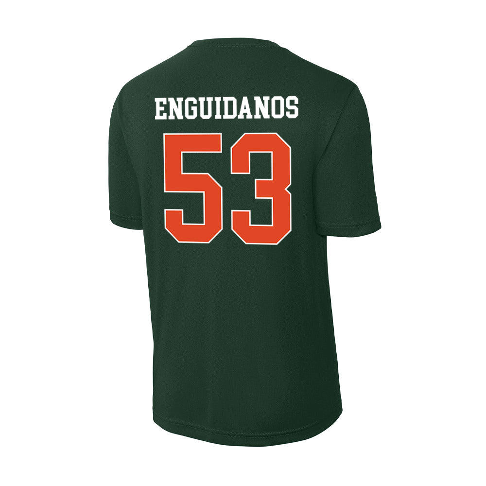 Miami - NCAA Football : Joey Enguidanos - Classic Shersey Activewear T-Shirt-1