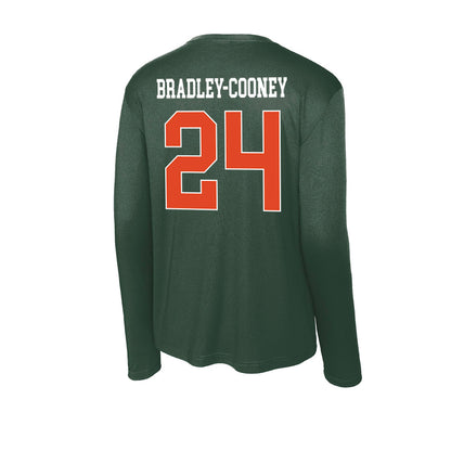 Miami - NCAA Baseball : Packy Bradley-Cooney - Classic Shersey Activewear Long Sleeve T-Shirt-1
