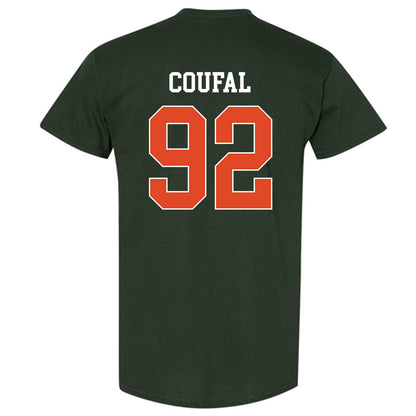 Miami - NCAA Football : Sam Coufal - T-Shirt