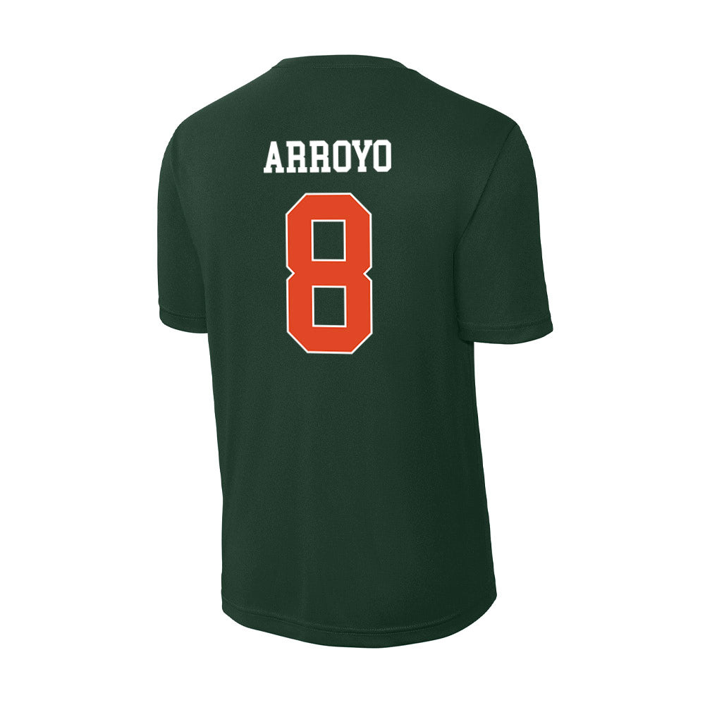 Miami - NCAA Football : Elijah Arroyo - Classic Shersey Activewear T-Shirt-1