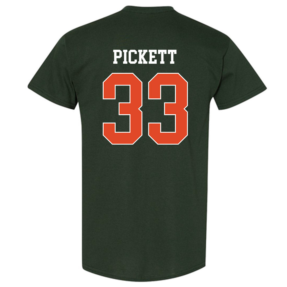 Miami - NCAA Football : Booker Pickett - Classic Shersey T-Shirt-1