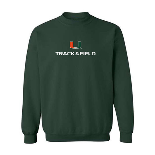 Miami - NCAA Men's Track & Field : Cason Mitchell - Classic Shersey Crewneck Sweatshirt-0