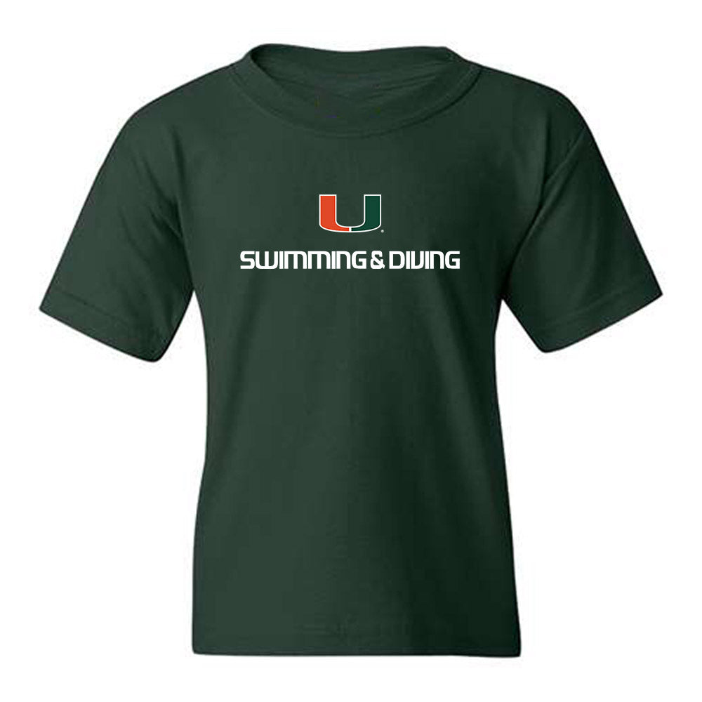 Miami - NCAA Women's Swimming & Diving : Carly Lahr - Classic Shersey Youth T-Shirt-0