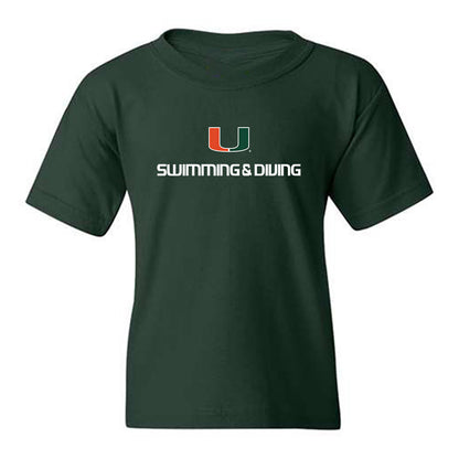 Miami - NCAA Women's Swimming & Diving : Carly Lahr - Classic Shersey Youth T-Shirt-0