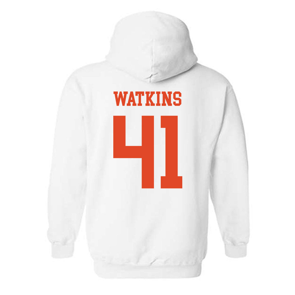 Miami - NCAA Baseball : Jailen Watkins - Classic Shersey Hooded Sweatshirt-1