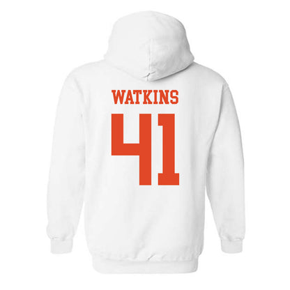 Miami - NCAA Baseball : Jailen Watkins - Classic Shersey Hooded Sweatshirt-1