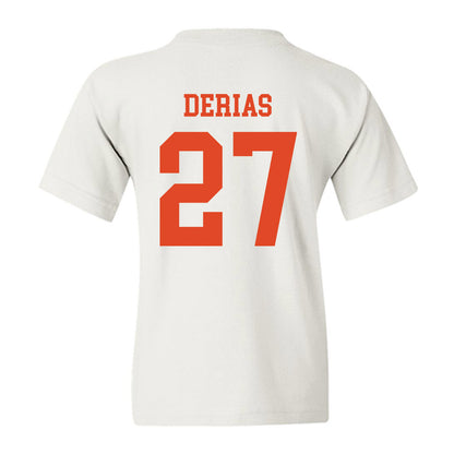 Miami - NCAA Baseball : Howard Tate DeRias - Classic Shersey Youth T-Shirt-1