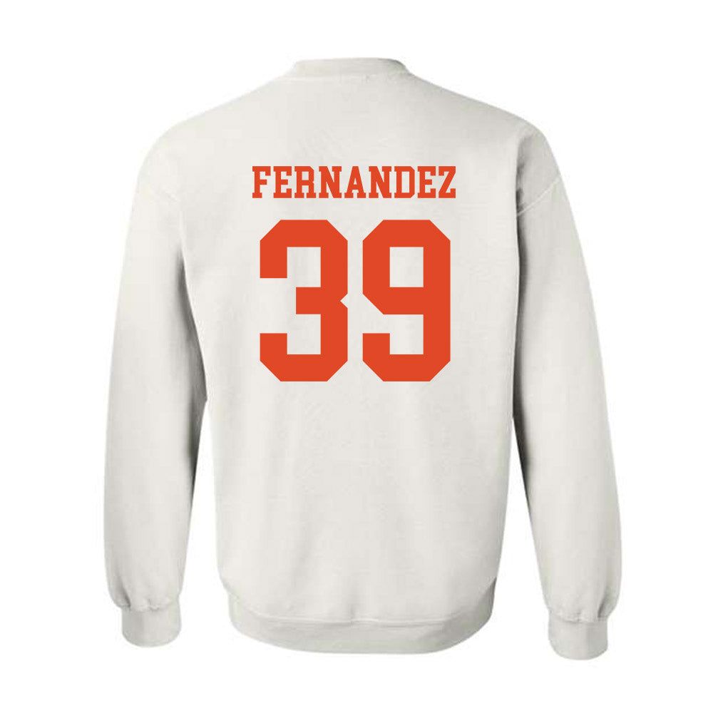 Miami - NCAA Baseball : Michael Fernandez - Classic Shersey Crewneck Sweatshirt-1