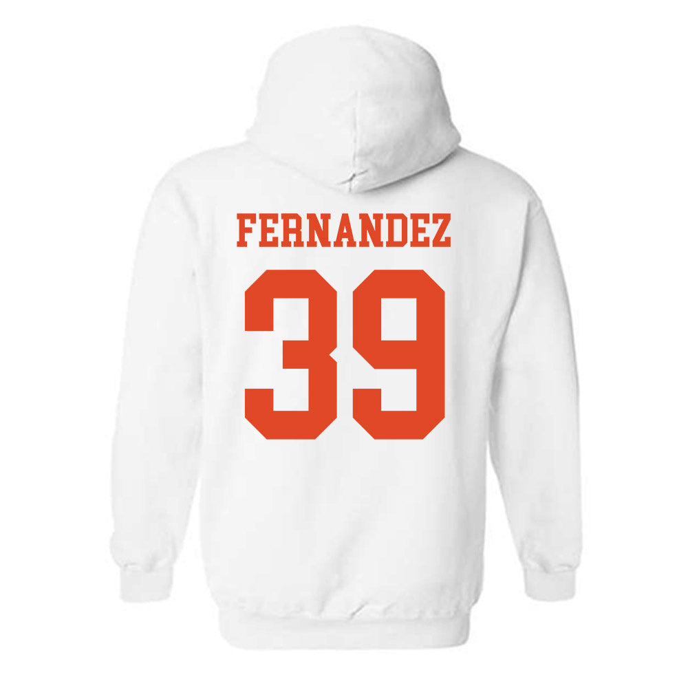 Miami - NCAA Baseball : Michael Fernandez - Classic Shersey Hooded Sweatshirt-1