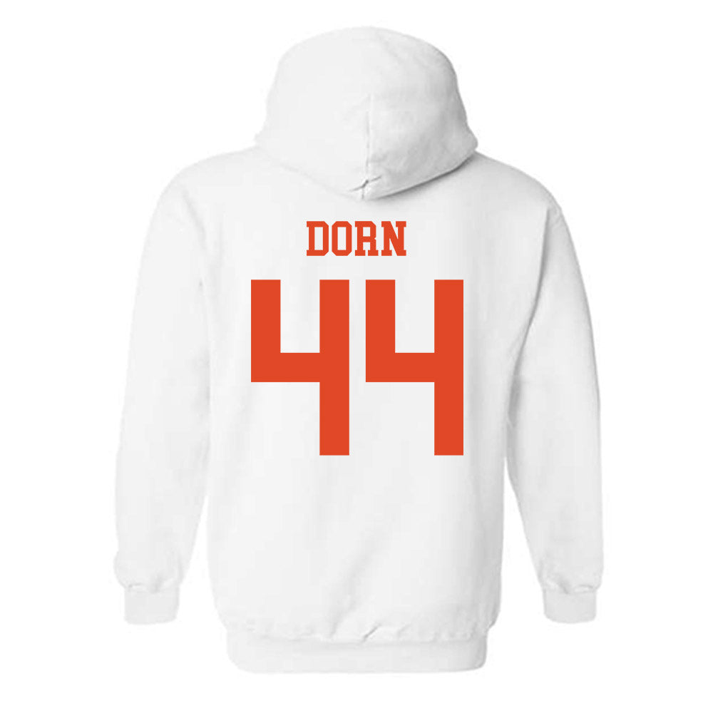 Miami - NCAA Baseball : Jake Dorn - Classic Shersey Hooded Sweatshirt-1