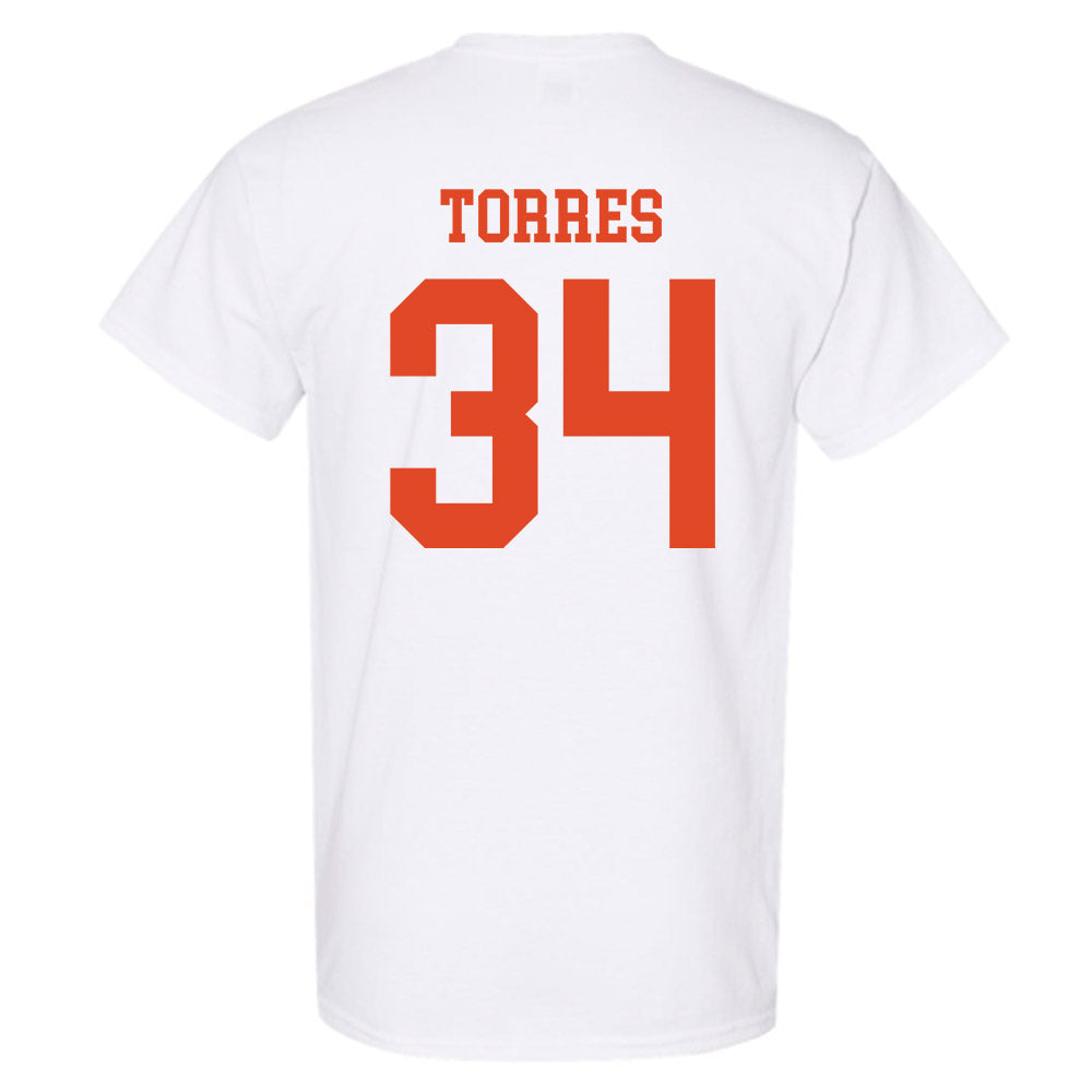 Miami - NCAA Baseball : Michael Torres - Classic Shersey T-Shirt-1