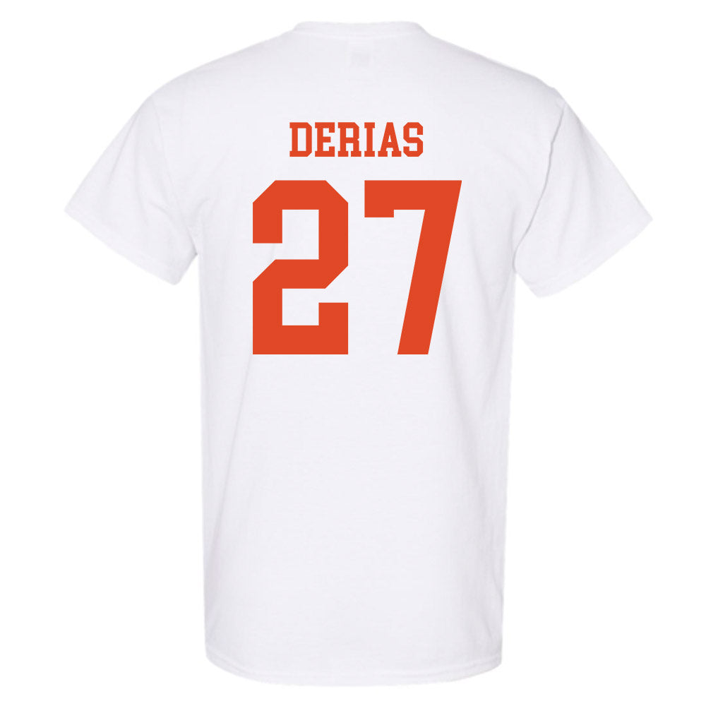 Miami - NCAA Baseball : Howard Tate DeRias - Classic Shersey T-Shirt-1