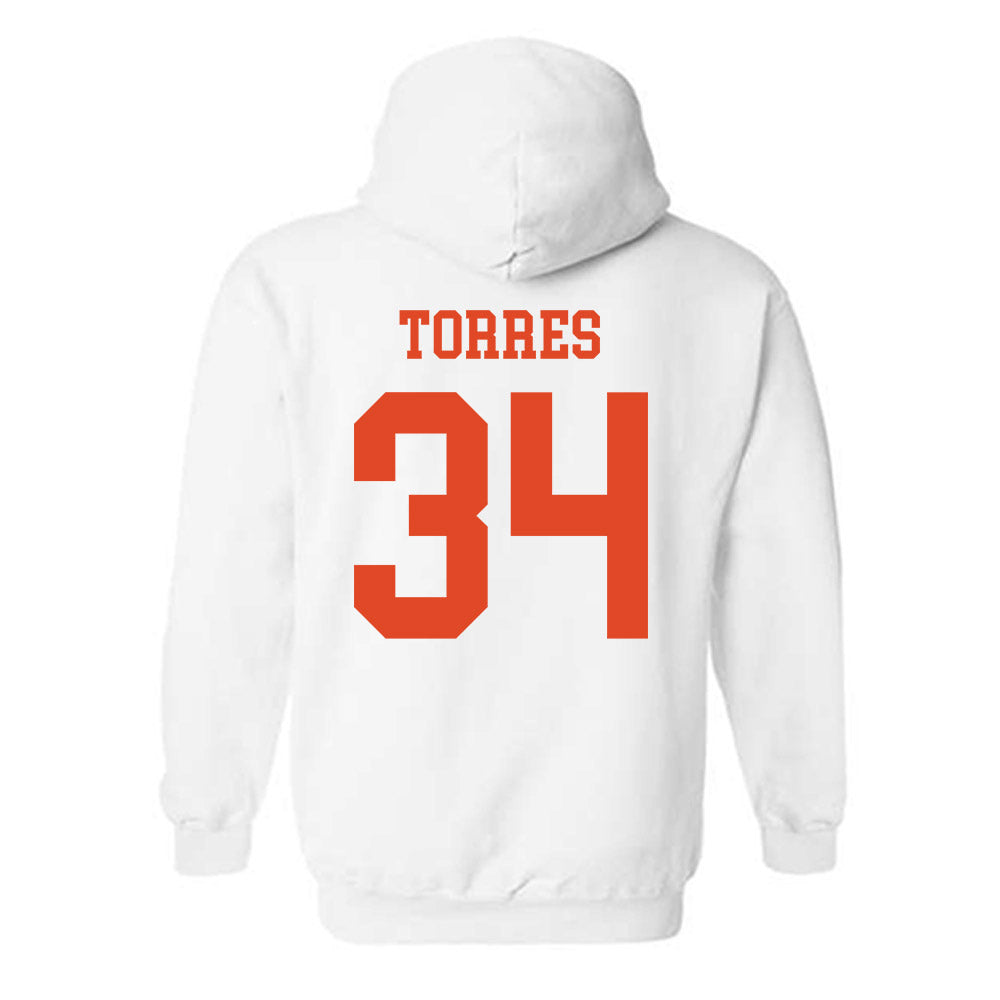 Miami - NCAA Baseball : Michael Torres - Classic Shersey Hooded Sweatshirt-1