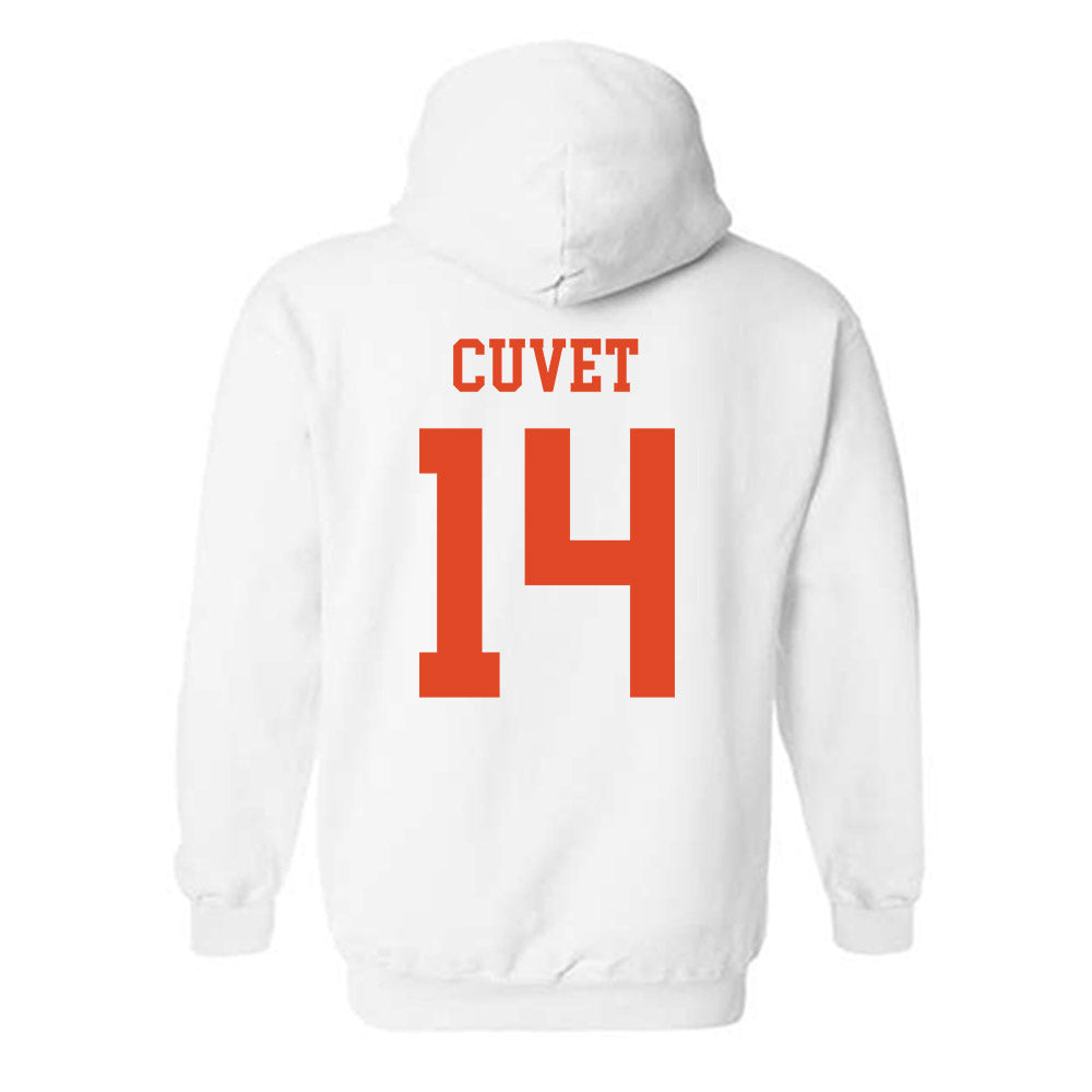 Miami - NCAA Baseball : Daniel Cuvet - Classic Shersey Hooded Sweatshirt-1