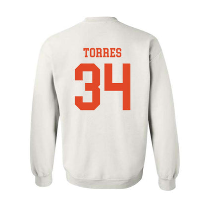 Miami - NCAA Baseball : Michael Torres - Classic Shersey Crewneck Sweatshirt-1