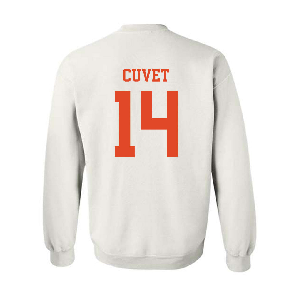 Miami - NCAA Baseball : Daniel Cuvet - Classic Shersey Crewneck Sweatshirt-1