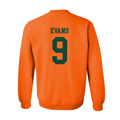 Miami - NCAA Baseball : Rob Evans - Classic Shersey Crewneck Sweatshirt-1