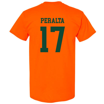 Miami - NCAA Baseball : Fabio Peralta - Classic Shersey T-Shirt-1