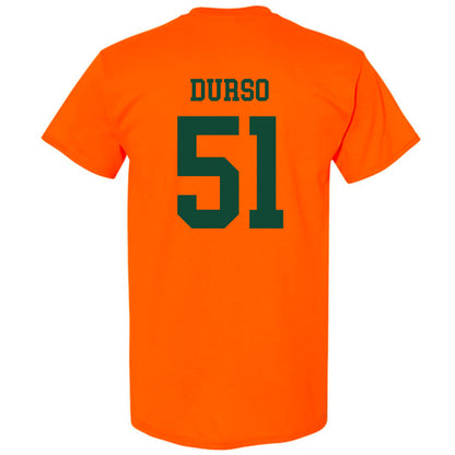 Miami - NCAA Baseball : Jack Durso - Classic Shersey T-Shirt-1
