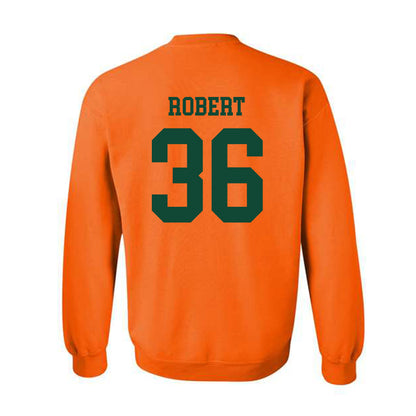 Miami - NCAA Baseball : Nick Robert - Classic Shersey Crewneck Sweatshirt-1