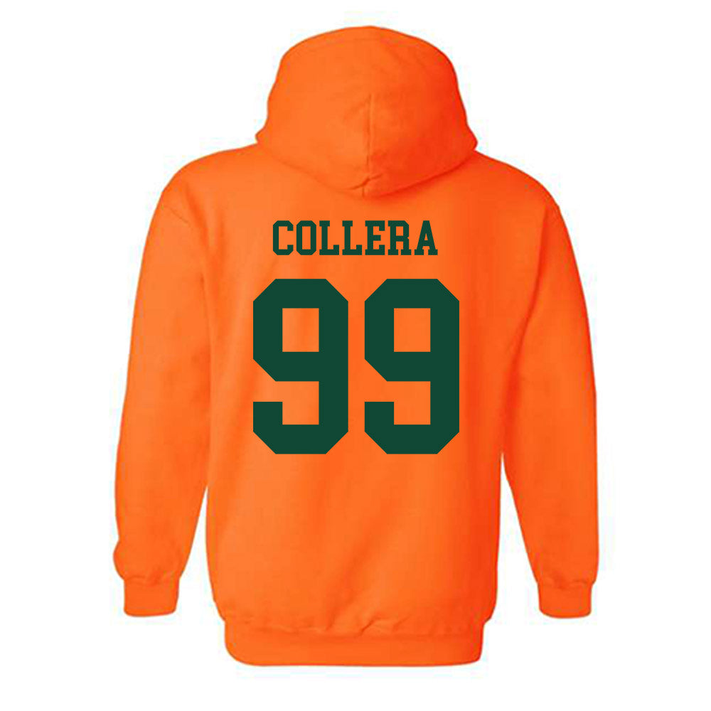 Miami - NCAA Baseball : Lazaro Collera - Classic Shersey Hooded Sweatshirt-1