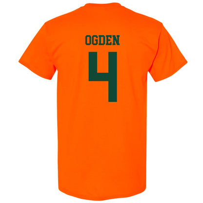 Miami - NCAA Baseball : Jake Ogden - Classic Shersey T-Shirt-1