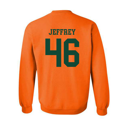 Miami - NCAA Baseball : Donavan Jeffrey - Classic Shersey Crewneck Sweatshirt-1