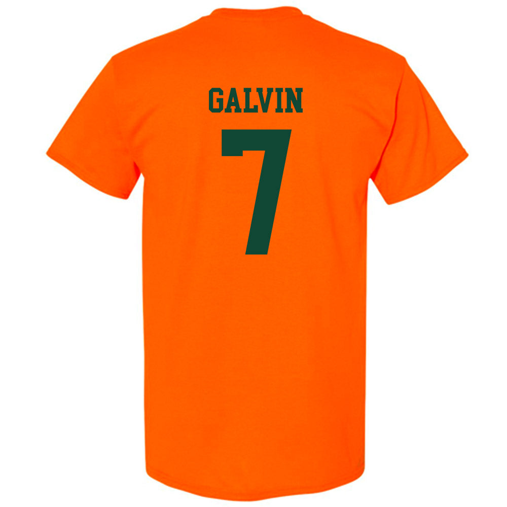 Miami - NCAA Baseball : Max Galvin - Classic Shersey T-Shirt-1