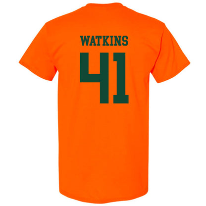Miami - NCAA Baseball : Jailen Watkins - Classic Shersey T-Shirt-1