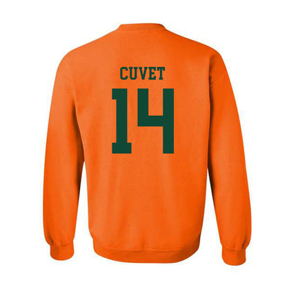 Miami - NCAA Baseball : Daniel Cuvet - Classic Shersey Crewneck Sweatshirt-1