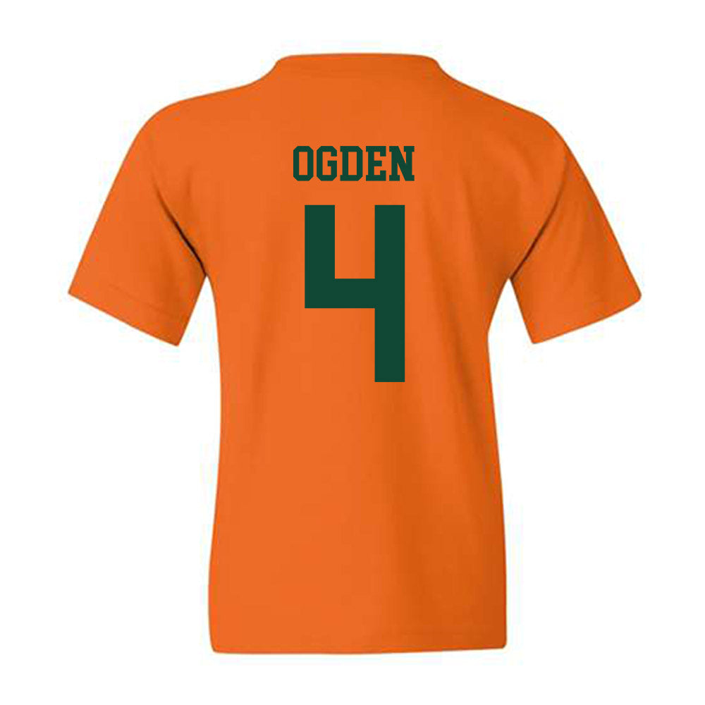 Miami - NCAA Baseball : Jake Ogden - Classic Shersey Youth T-Shirt-1