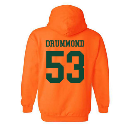 Miami - NCAA Baseball : Lj Drummond - Classic Shersey Hooded Sweatshirt-1