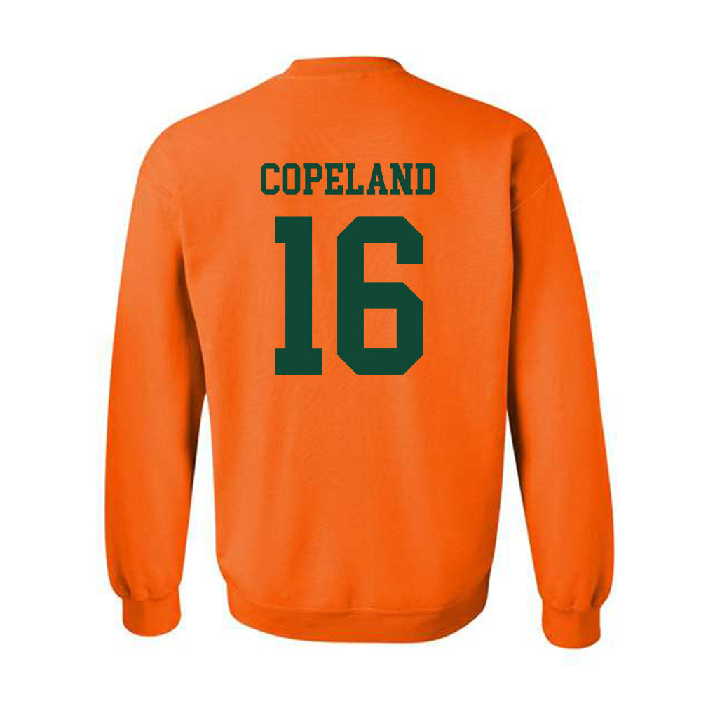 Miami - NCAA Baseball : Cian Copeland - Classic Shersey Crewneck Sweatshirt-1