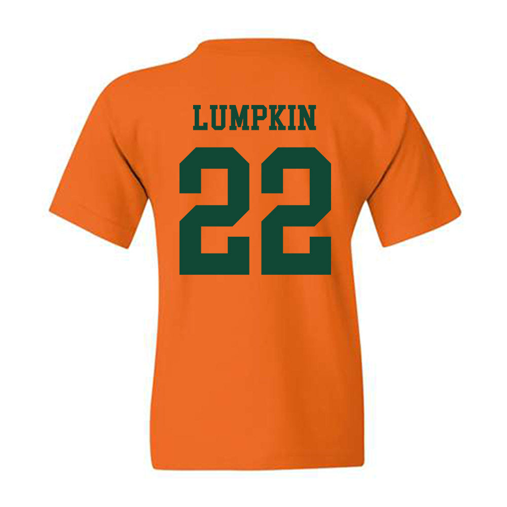 Miami - NCAA Baseball : Reese Lumpkin - Classic Shersey Youth T-Shirt-1