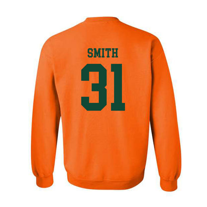 Miami - NCAA Baseball : Will Smith - Classic Shersey Crewneck Sweatshirt-1