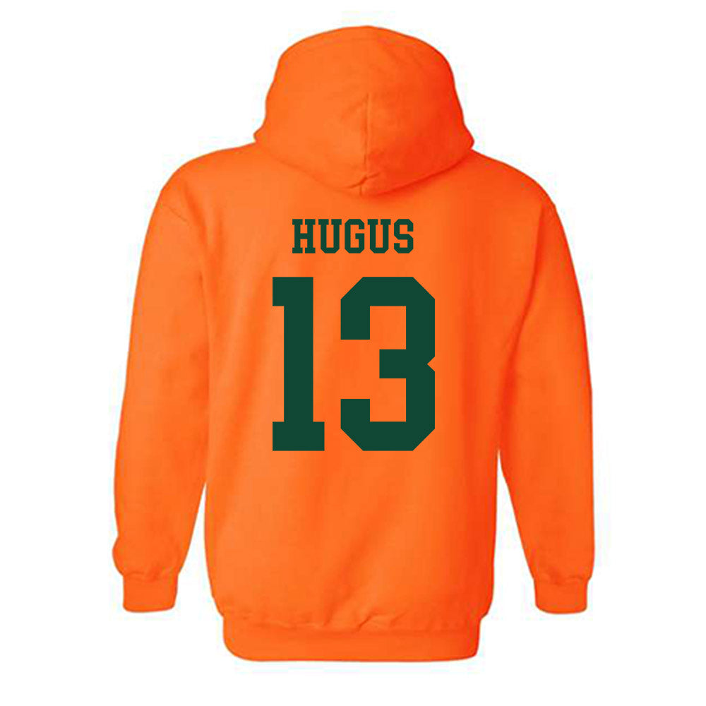 Miami - NCAA Baseball : Griffin Hugus - Classic Shersey Hooded Sweatshirt-1