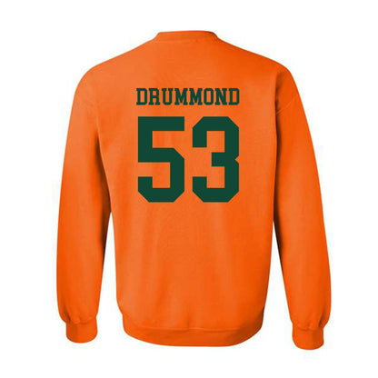 Miami - NCAA Baseball : Lj Drummond - Classic Shersey Crewneck Sweatshirt-1