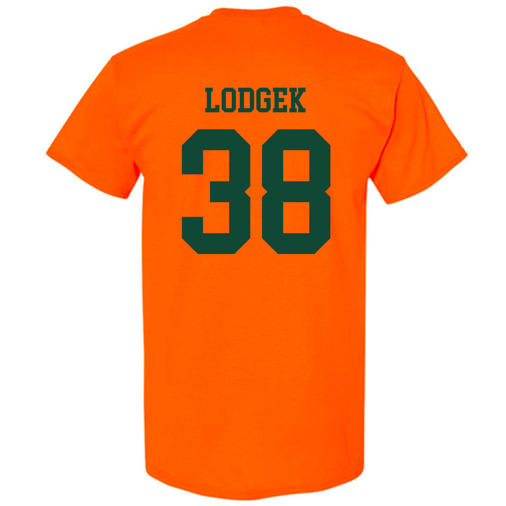 Miami - NCAA Baseball : Jake Lodgek - Classic Shersey T-Shirt-1