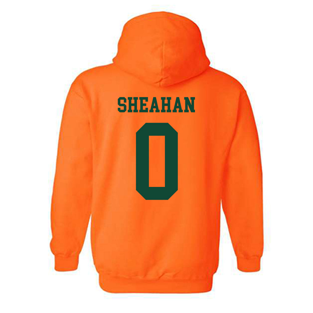 Miami - NCAA Baseball : Vance Sheahan - Classic Shersey Hooded Sweatshirt-1