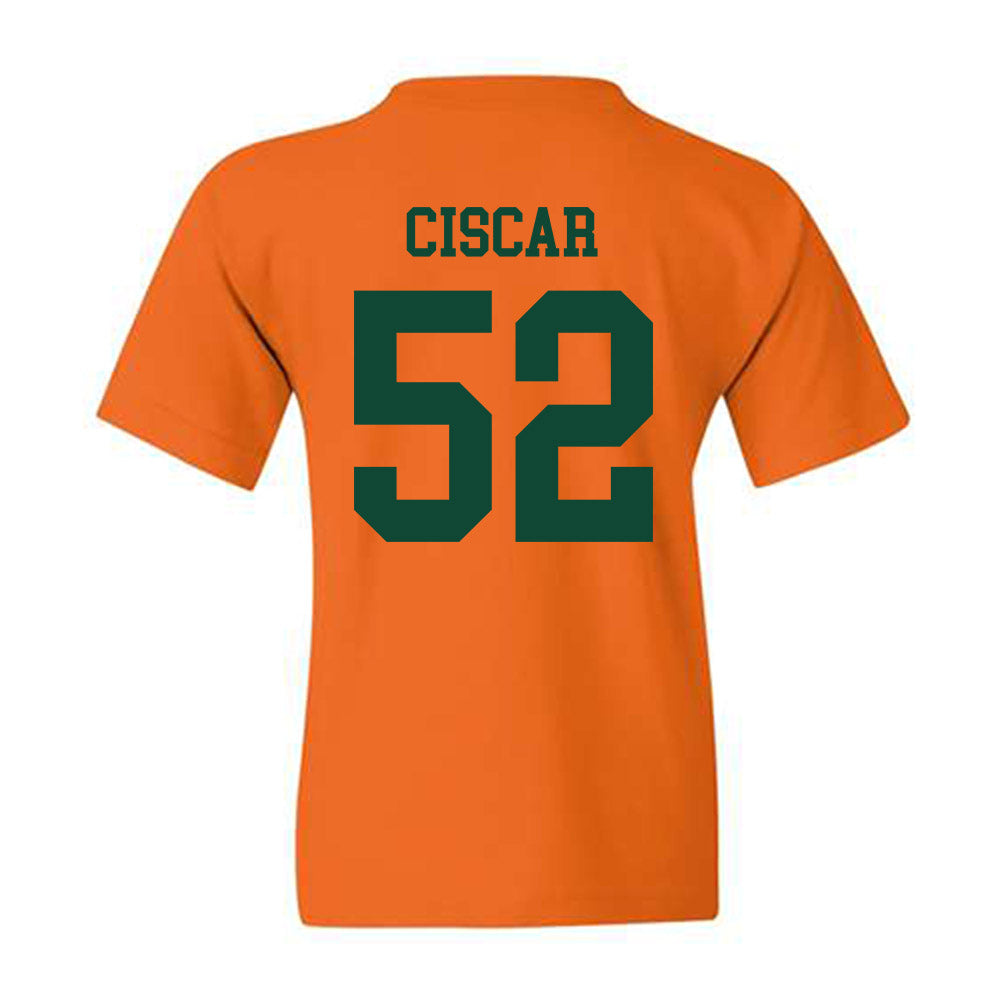 Miami - NCAA Baseball : Anthony Ciscar - Classic Shersey Youth T-Shirt-1