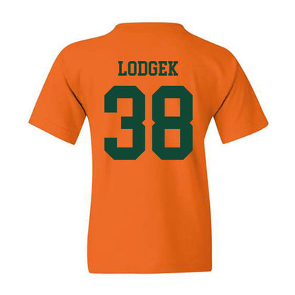 Miami - NCAA Baseball : Jake Lodgek - Classic Shersey Youth T-Shirt-1