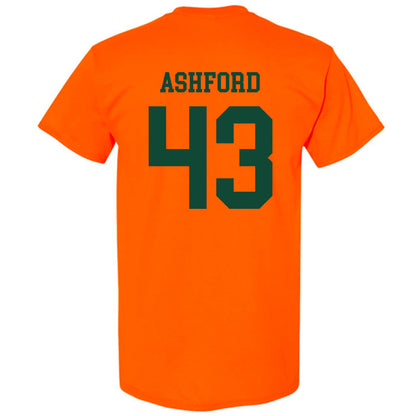 Miami - NCAA Baseball : Ryan Ashford - Classic Shersey T-Shirt-1