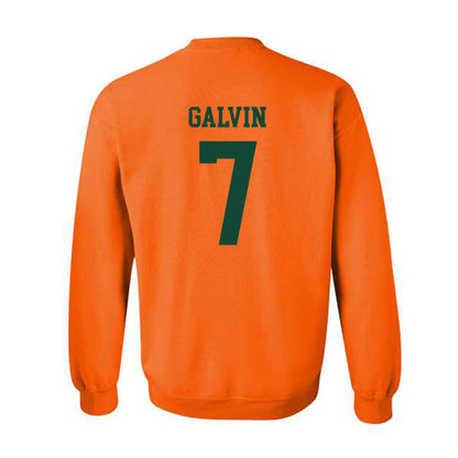 Miami - NCAA Baseball : Max Galvin - Classic Shersey Crewneck Sweatshirt-1
