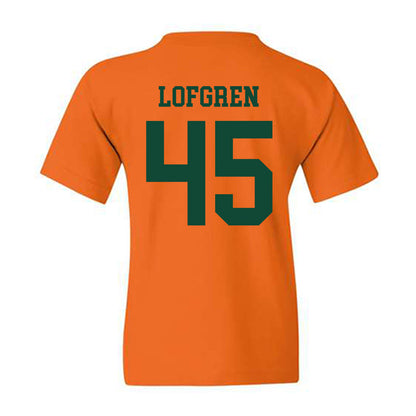 Miami - NCAA Baseball : Brixton Lofgren - Classic Shersey Youth T-Shirt-1