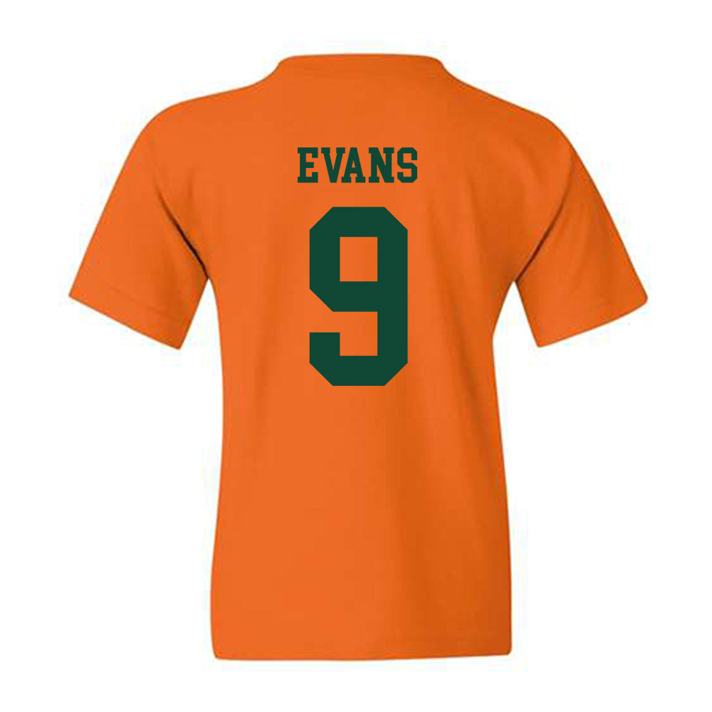 Miami - NCAA Baseball : Robert Evans - Classic Shersey Youth T-Shirt-1