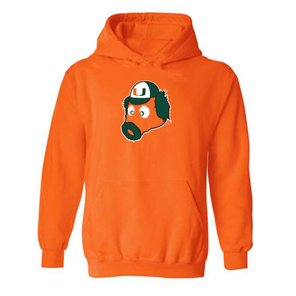 Miami - NCAA Baseball : Mario Magana - Classic Shersey Hooded Sweatshirt-0