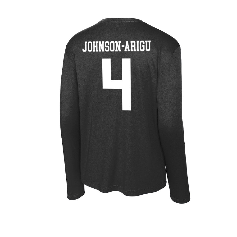 Miami - NCAA Men's Basketball : Isaiah Johnson-Arigu - Classic Shersey Activewear Long Sleeve T-Shirt-1