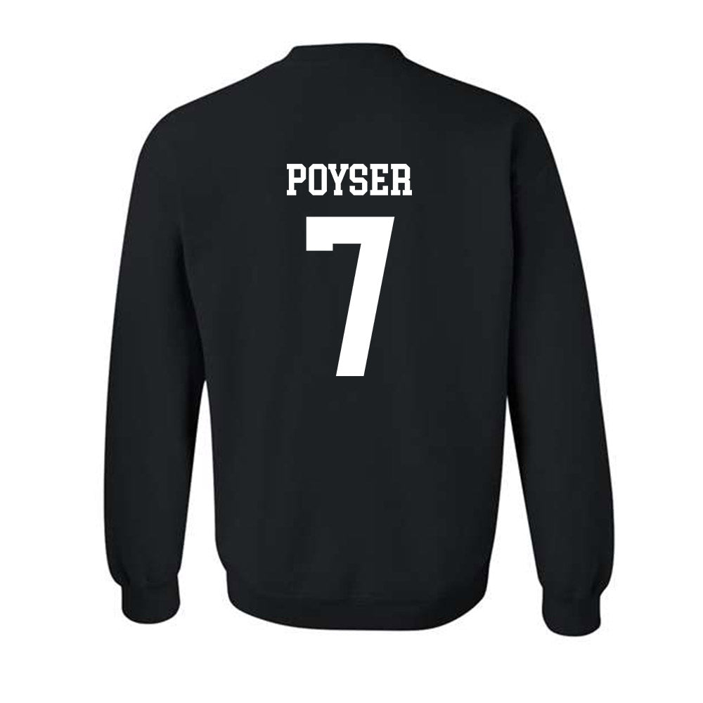 Miami - NCAA Football : Zechariah Poyser - Classic Shersey Crewneck Sweatshirt-1