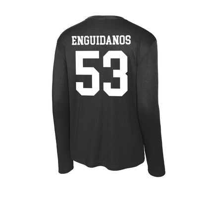 Miami - NCAA Football : Joey Enguidanos - Classic Shersey Activewear Long Sleeve T-Shirt-1